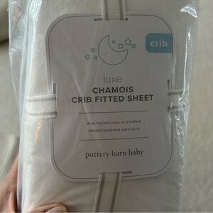 NWT Pottery Barn fitted crib sheet